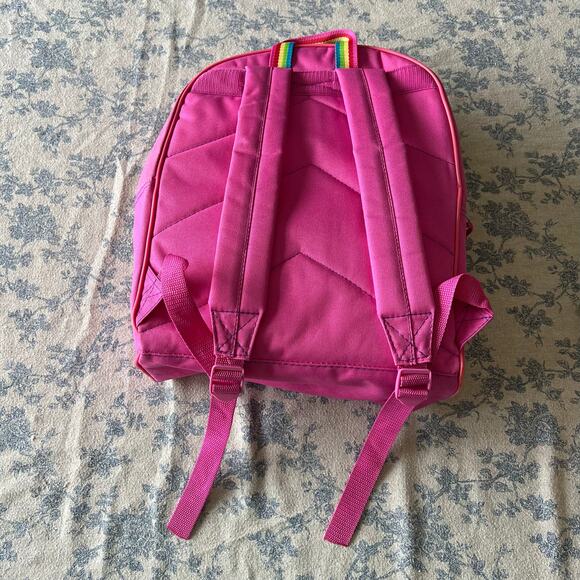 Vintage Y2K '02 Children's Barbie Backpack Rainbow Pink VGUC Nostalgia - Picture 6 of 9